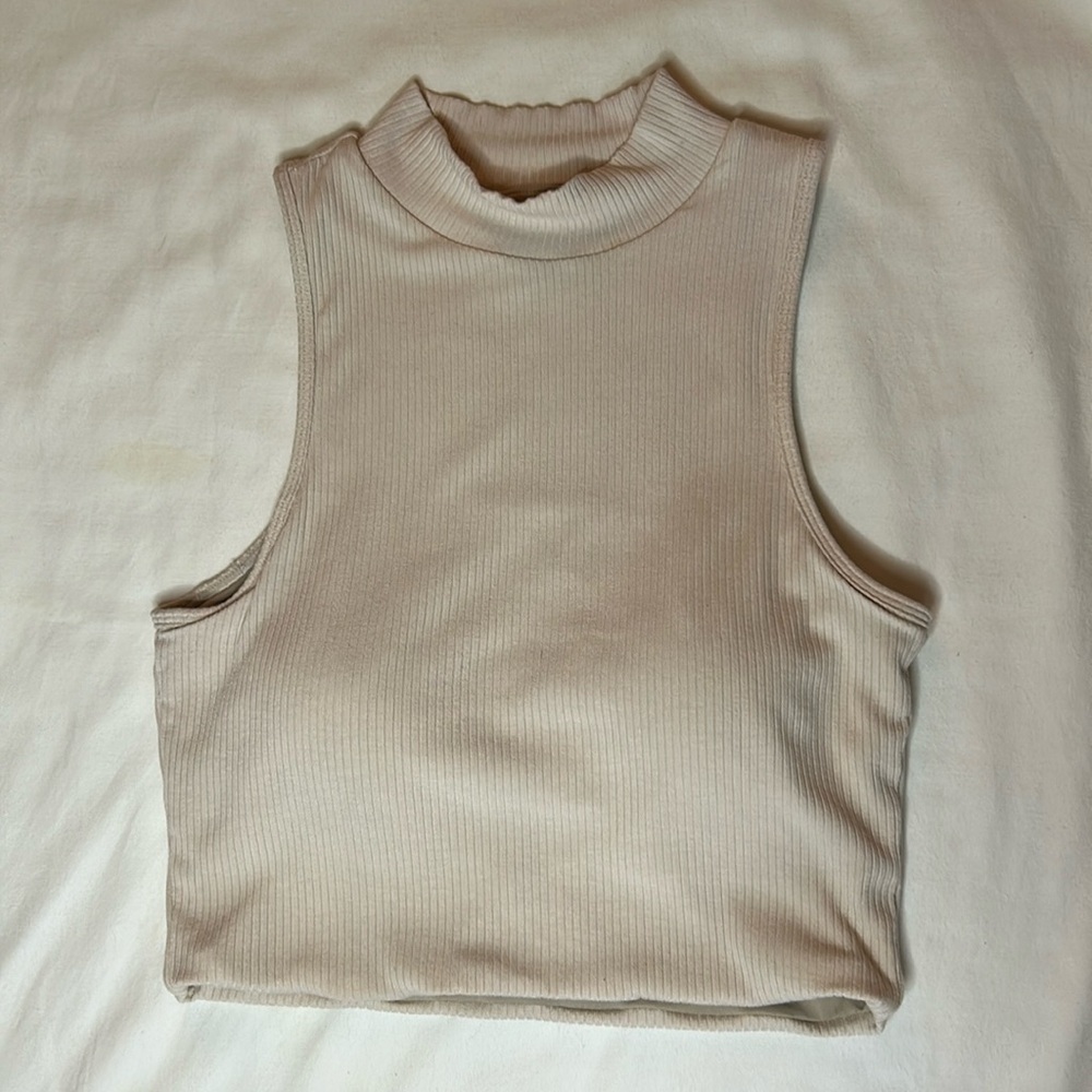 Klassy Network small mock neck ribbed brami